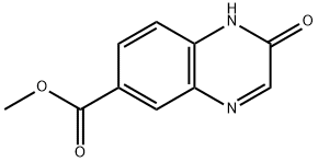 2-氧代-1,2-二氢喹喔啉-6-羧酸甲酯 结构式
