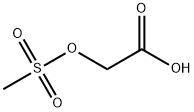 Acetic acid, 2-[(methylsulfonyl)oxy]- 结构式