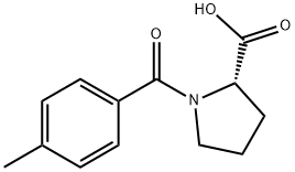 L-Proline, 1-(4-methylbenzoyl)- 结构式
