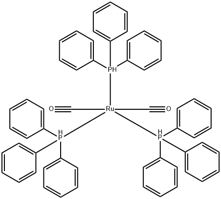 Ruthenium, dicarbonyltris(triphenylphosphine)-, (TB-5-22)- 结构式