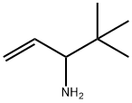 4,4-dimethylpent-1-en-3-amine 结构式