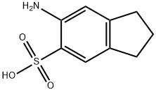 6-amino-2,3-dihydro-1H-indene-5-sulfonic Acid 结构式