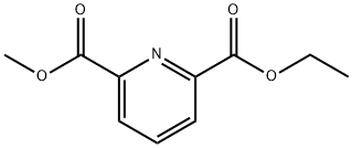 2,6-Pyridinedicarboxylic acid, 2-ethyl 6-methyl ester 结构式