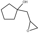 1-(环氧乙烷-2-基甲基)环戊烷-1-醇 结构式