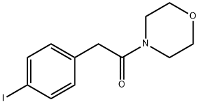 Morpholine, 4-[(4-iodophenyl)acetyl]- 结构式