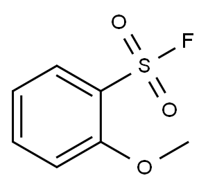 Benzenesulfonyl fluoride, 2-methoxy- 结构式