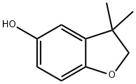 3,3-二甲基-2,3-二氢苯并呋喃-5-醇 结构式
