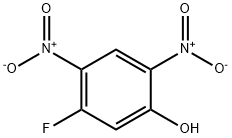 Phenol, 5-fluoro-2,4-dinitro- 结构式