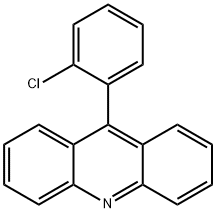 9-(2-氯苯基)吖啶 结构式