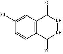 1,4-Phthalazinedione, 6-chloro-2,3-dihydro- 结构式