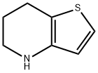 4,5,6,7-四氢噻吩[3,2-B]吡啶 结构式