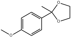 1,3-Dioxolane, 2-(4-methoxyphenyl)-2-methyl- 结构式