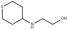 2-((四氢-2H-噻喃-4-基)氨基)乙醇 结构式