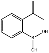 Boronic acid, B-[2-(1-methylethenyl)phenyl]- 结构式