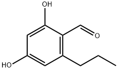 BENZALDEHYDE, 2,4-DIHYDROXY-6-PROPYL- 结构式