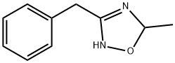 3-Benzyl-5-methyl-4,5-dihydro-1,2,4-oxadiazole 结构式