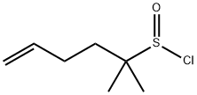 5-Hexene-2-sulfinyl chloride, 2-methyl- 结构式