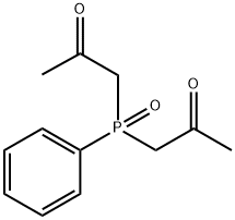 di(acetonyl)phenylphosphine oxide 结构式