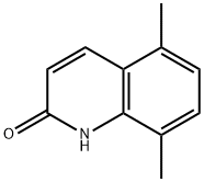 2(1H)-Quinolinone, 5,8-dimethyl- 结构式