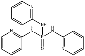 N、 N',N”-三(2-吡啶基)磷酸三酰胺 结构式