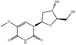 2'-Deoxy-5-methoxyuridine 结构式