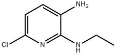 2,3-Pyridinediamine, 6-chloro-N2-ethyl- 结构式