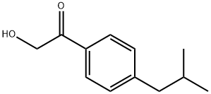 2'-羟基-4-异丁基苯乙酮 结构式