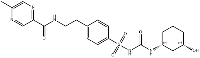 格列吡嗪杂质25 结构式