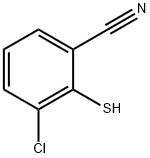 Benzonitrile, 3-chloro-2-mercapto- 结构式