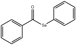 Benzenecarboselenoic acid, Se-phenyl ester 结构式