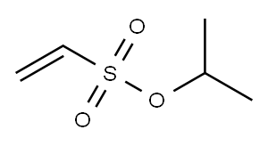Ethenesulfonic acid, 1-methylethyl ester 结构式
