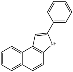 2-PHENYL-3H-BENZO[E]INDOLE 结构式