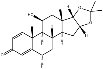 氟轻松酮丙酮杂质4 结构式