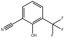 2-羟基-3-(三氟甲基)苯腈 结构式