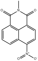 1H-Benz[de]isoquinoline-1,3(2H)-dione, 2-methyl-6-nitro- 结构式