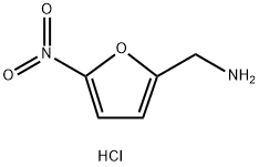 (5-nitrofuran-2-yl)methanamine hydrochloride 结构式