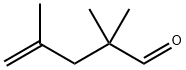 4-Pentenal, 2,2,4-trimethyl- 结构式