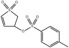 1,1-二氧代-2,3-二氢-1Λ6-噻吩-3-基4-甲基苯甲-1-磺酸盐 结构式