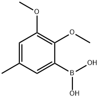 (2,3-dimethoxy-5-methylphenyl)boronic acid(SALTDATA: FREE) 结构式