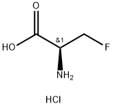 3-Fluoro-D-alanine hydrochloride 结构式