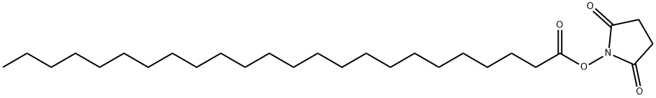 1-[(1-Oxotetracosyl)oxy]-2,5-pyrrolidinedione 结构式