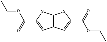 Thieno[2,3-b]thiophene-2,5-dicarboxylic acid, 2,5-diethyl ester 结构式