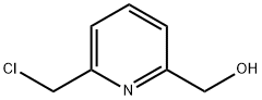 6-氯甲基-2-吡啶甲醇 结构式