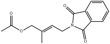 1H-Isoindole-1,3(2H)-dione, 2-[(2E)-4-(acetyloxy)-3-methyl-2-buten-1-yl]- 结构式
