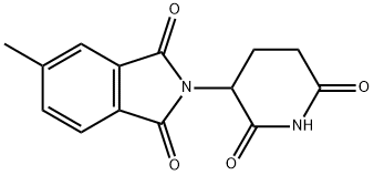 化合物THALIDOMIDE-5-METHYL 结构式