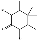 Cyclohexanone, 2,6-dibromo-3,4,4,5-tetramethyl- 结构式