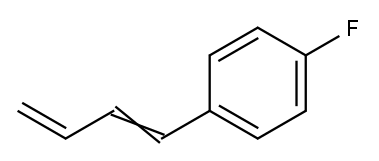 Benzene, 1-(1,3-butadien-1-yl)-4-fluoro- 结构式