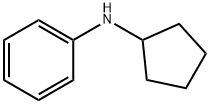 N-环戊基苯胺 结构式