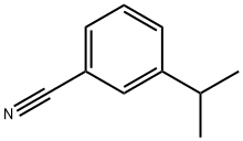 Benzonitrile, 3-(1-methylethyl)- 结构式