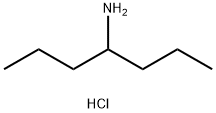 4-庚胺盐酸盐 结构式